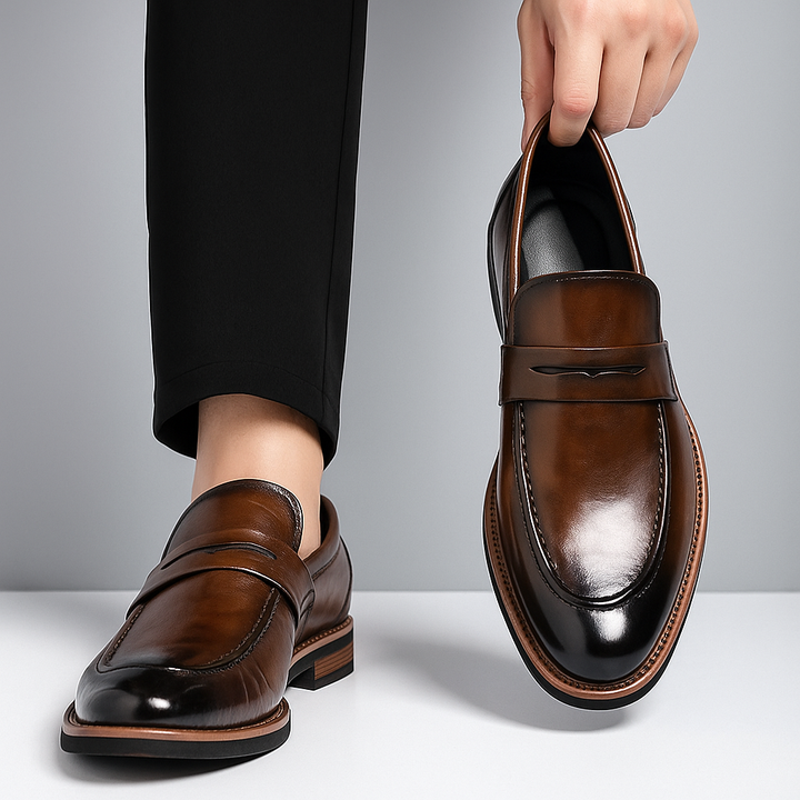 Clemson Genuine Leather Loafers