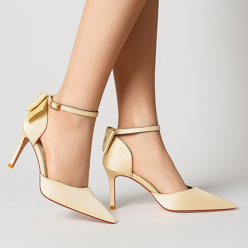 Liana Silk Heels