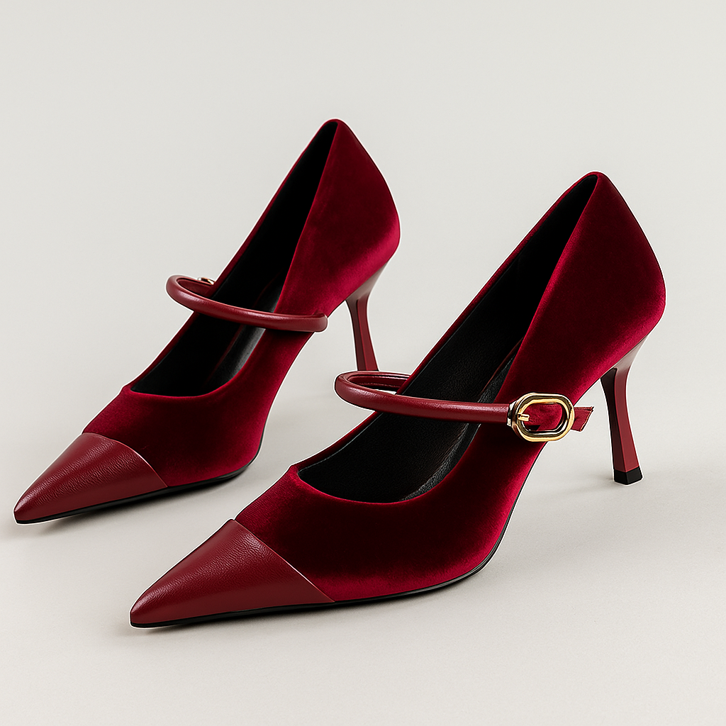 Orella Velvet Heels