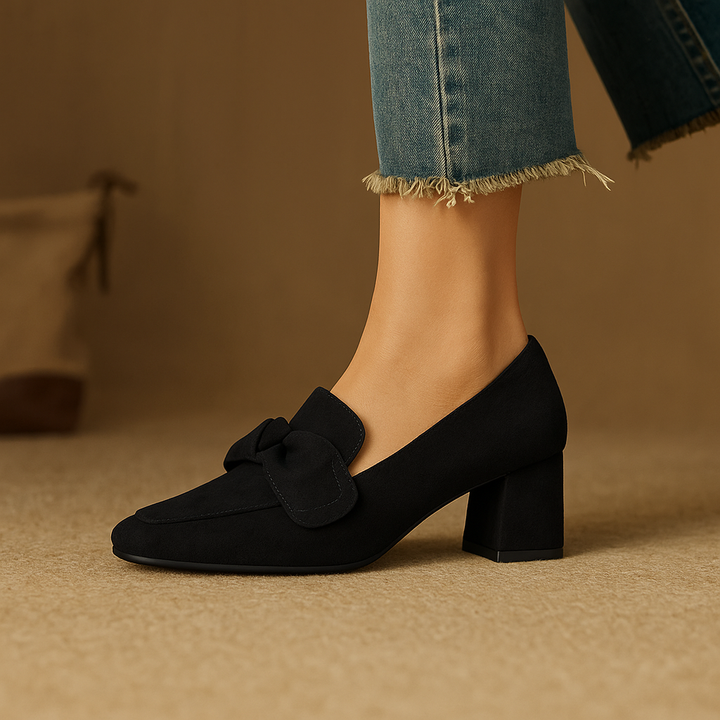 Tavina Suede Heels