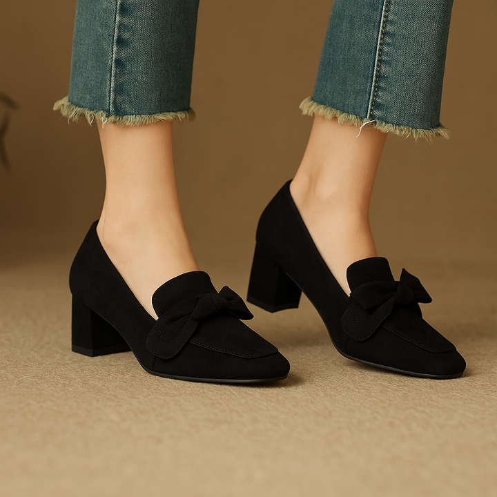 Tavina Suede Heels