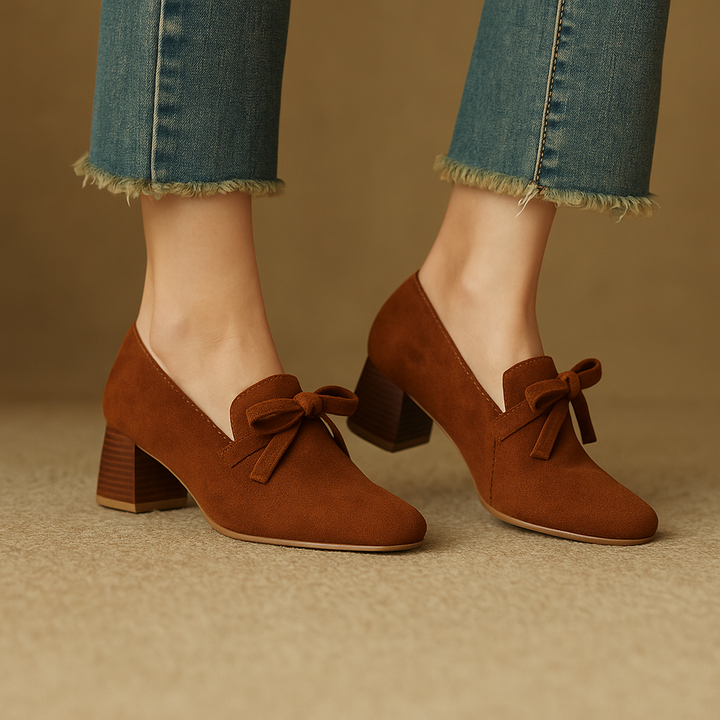 Elvoni Suede Heels