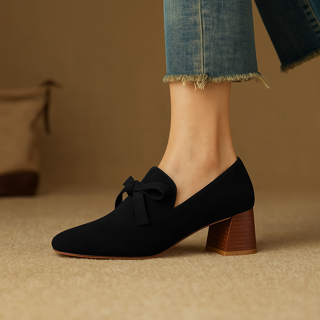 Elvoni Suede Heels