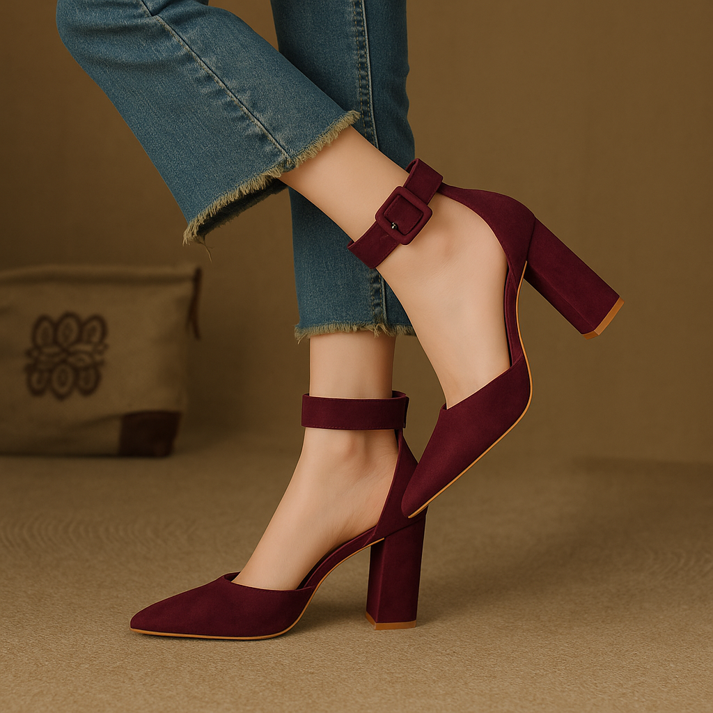 Noretta Suede Heels