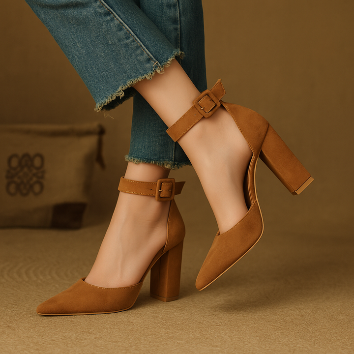 Noretta Suede Heels