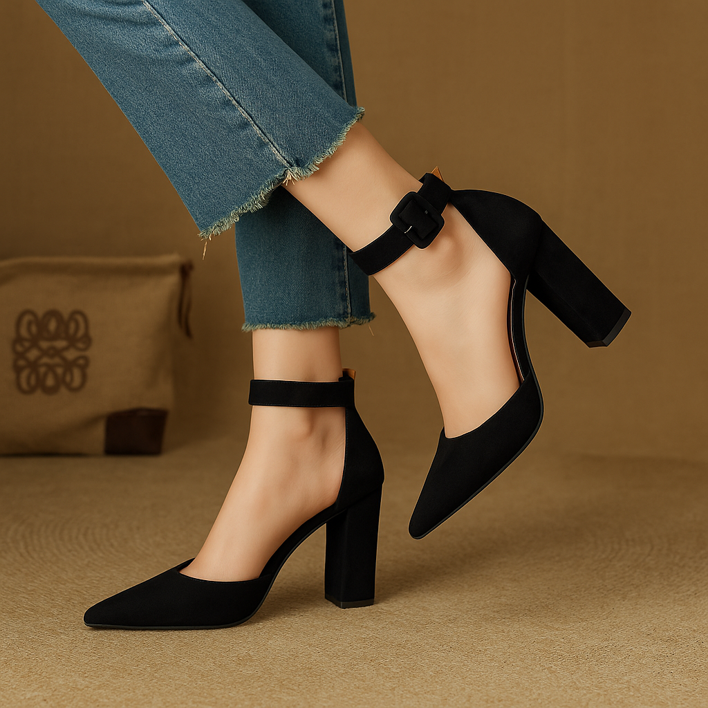 Noretta Suede Heels