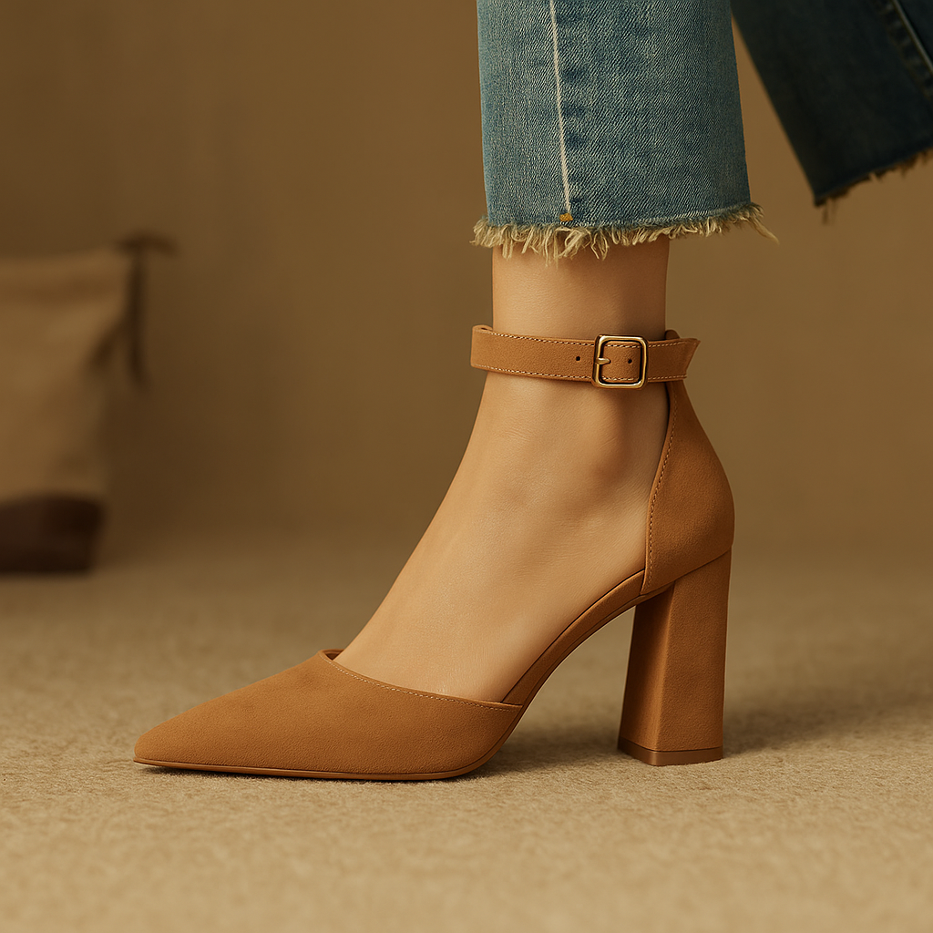 Noretta Suede Heels