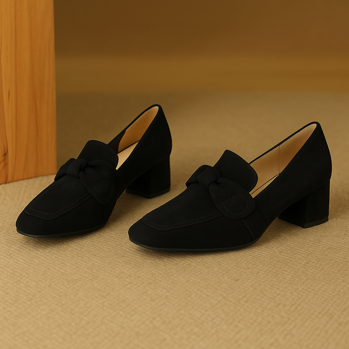 Tavina Suede Heels