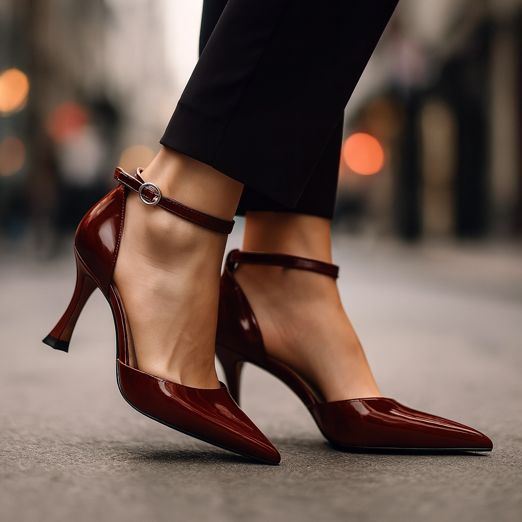 Jasmin Leather Heels