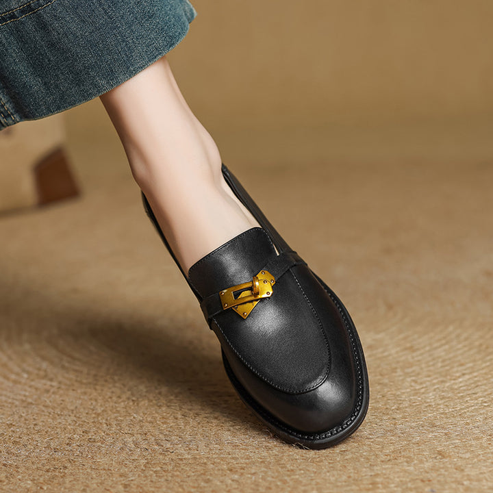 Lena Genuine Leather Loafers