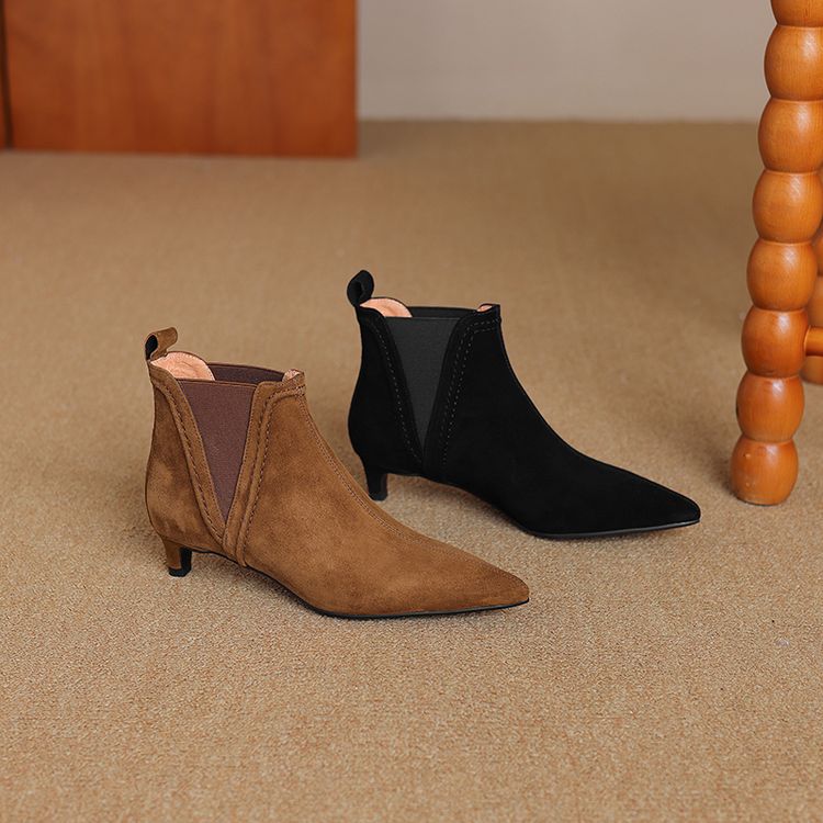 Vayla Genuine Suede Boots