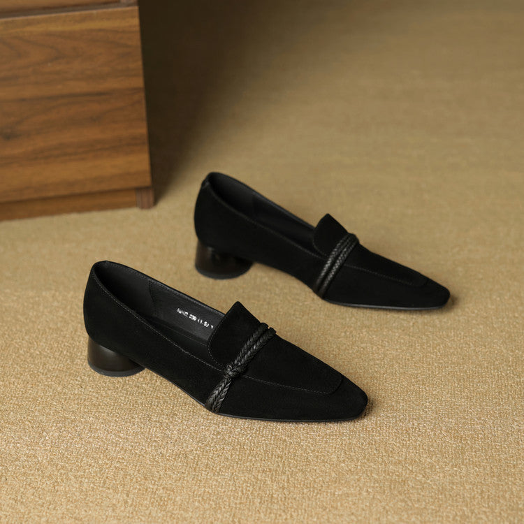 Aven Genuine Suede Loafers