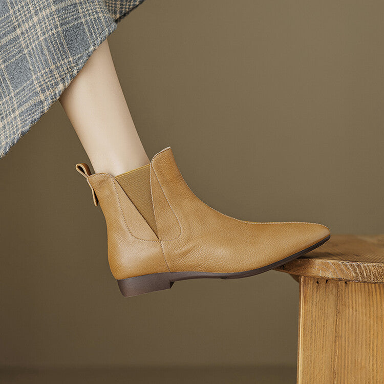 Sara Genuine Leather Boots