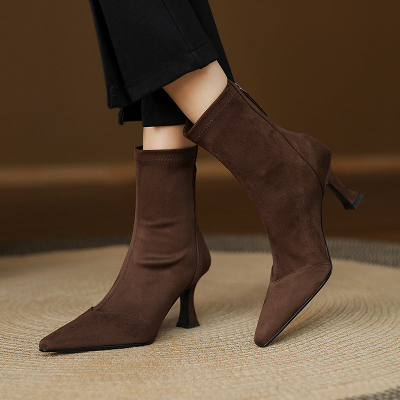 Corvella Genuine Suede Boots