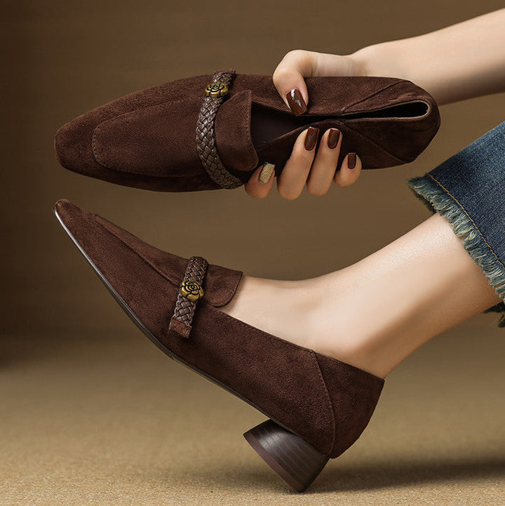 Vimi Genuine Suede Loafers