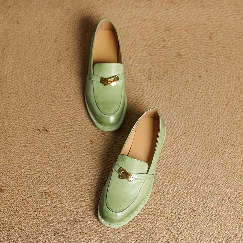 Lena Genuine Leather Loafers