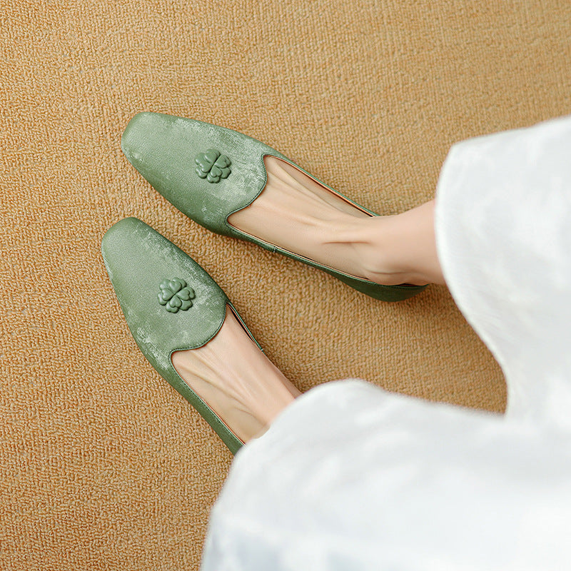 Lucie Genuine Leather Loafers