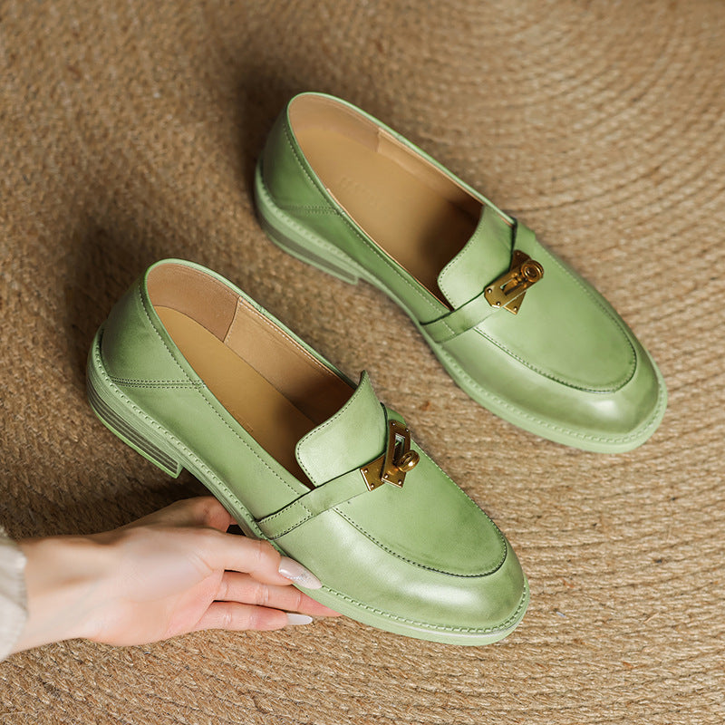 Lena Genuine Leather Loafers