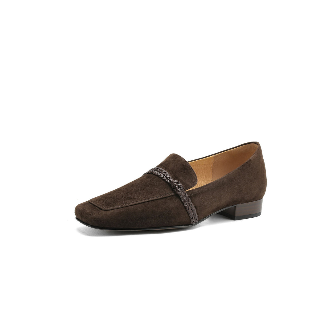 Saraline Suede Loafers