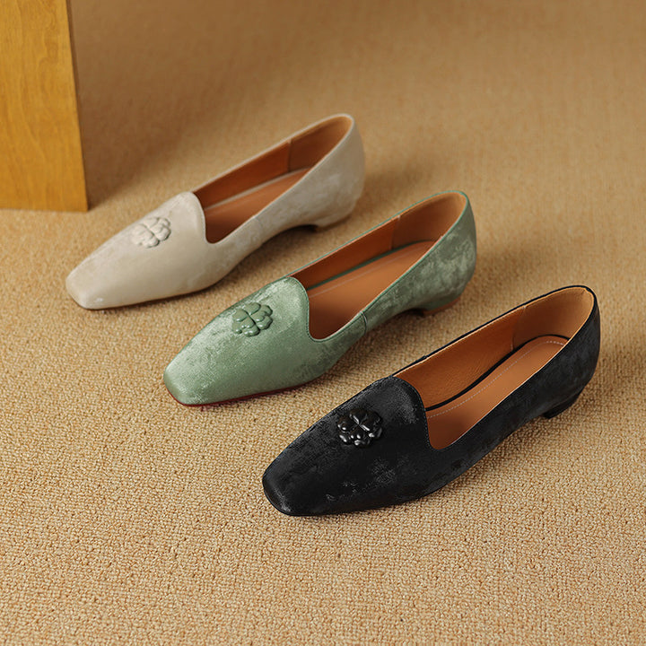 Lucie Genuine Leather Loafers