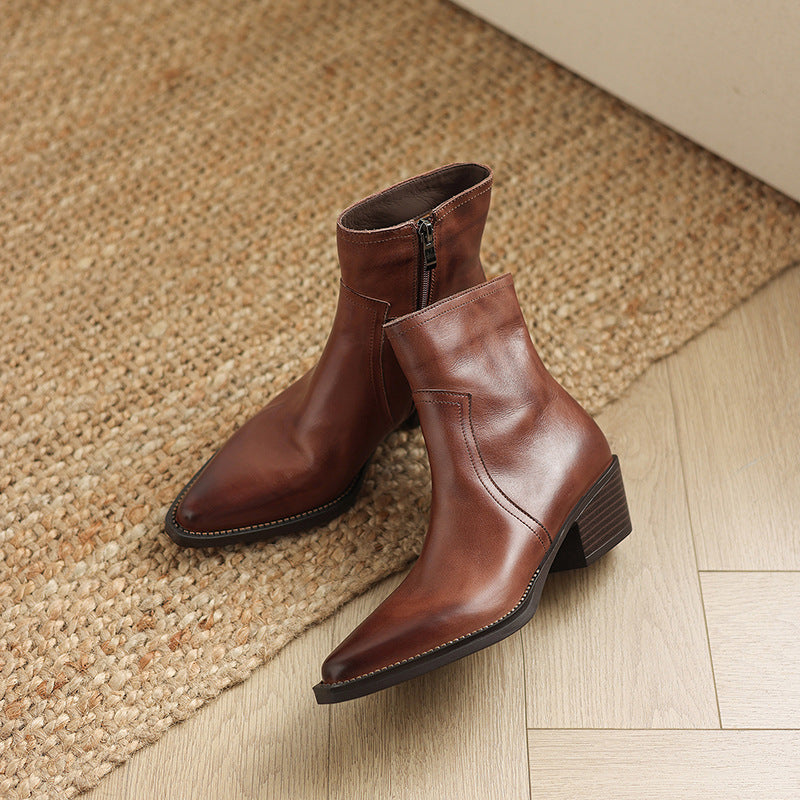 Keluna Genuine Leather Boots