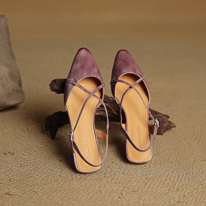 Lori Genuine Leather Flats