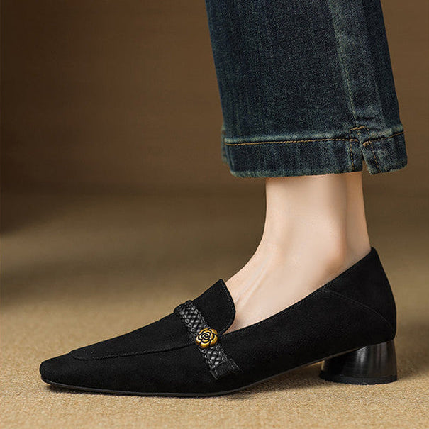 Vimi Genuine Suede Loafers