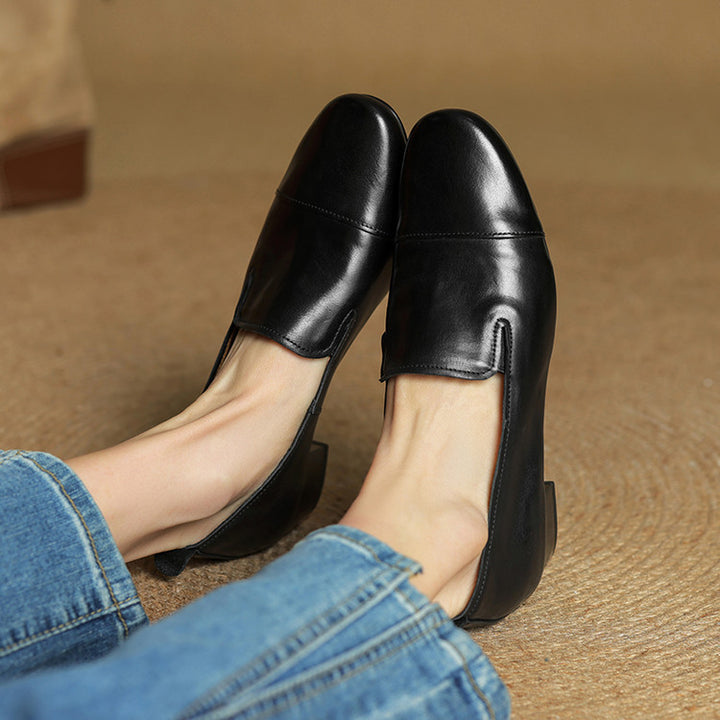 Leena Genuine Leather Loafers