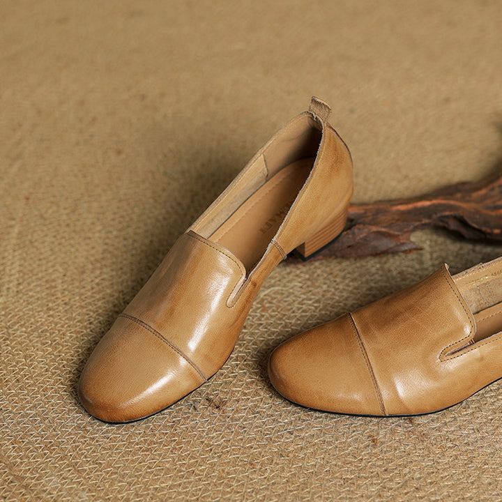 Leena Genuine Leather Loafers