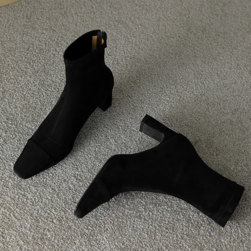 Sarona Genuine Suede Boots