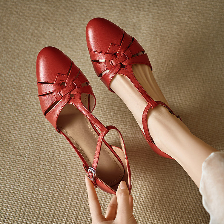 Romira Genuine Leather Heels