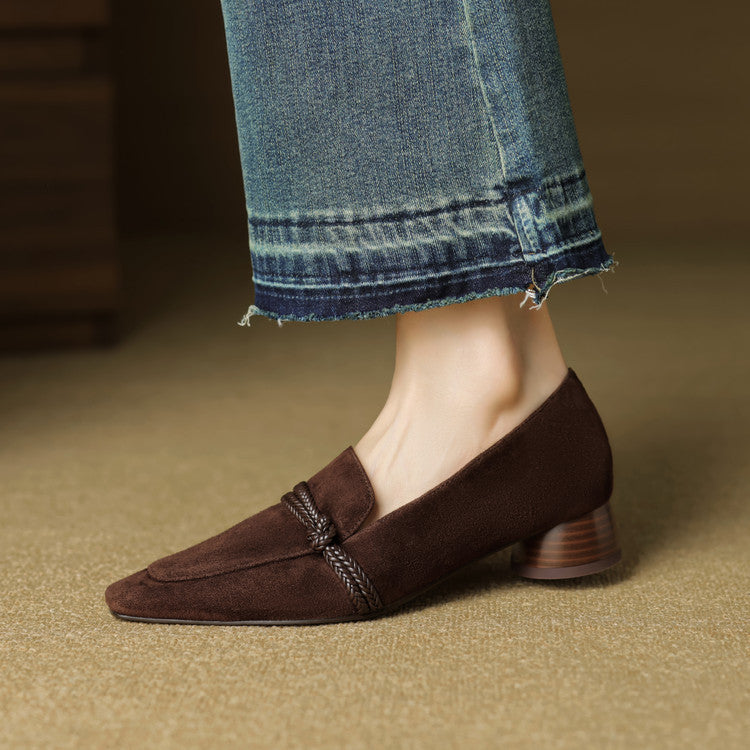 Aven Genuine Suede Loafers