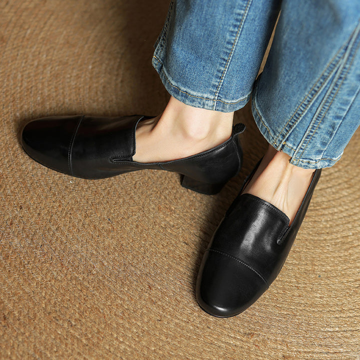 Leena Genuine Leather Loafers