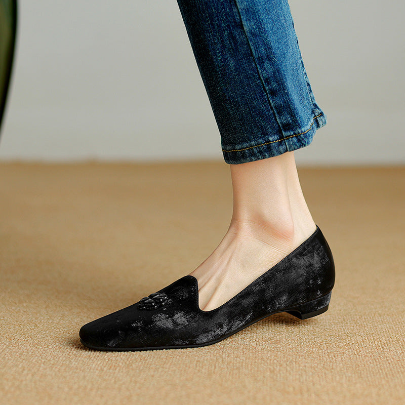 Lucie Genuine Leather Loafers