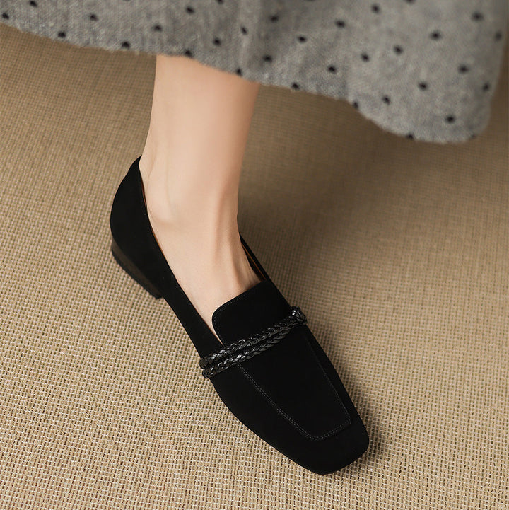 Saraline Suede Loafers