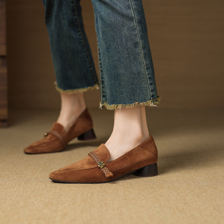 Vimi Genuine Suede Loafers