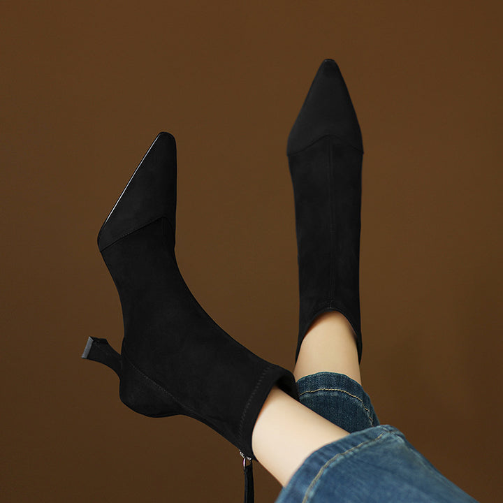 Corvella Genuine Suede Boots