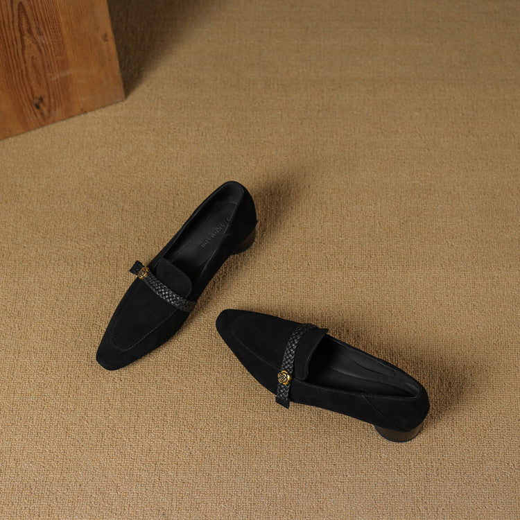 Vimi Genuine Suede Loafers