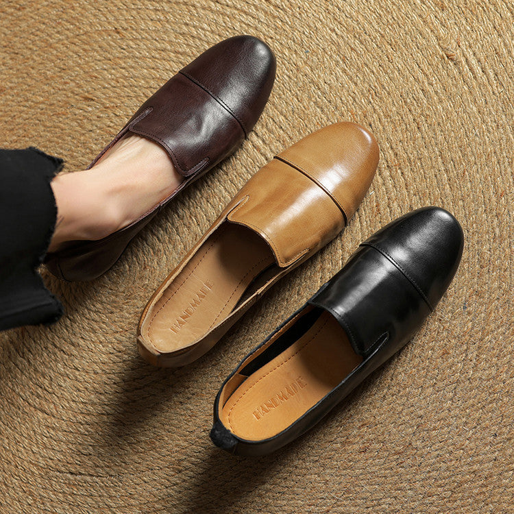 Leena Genuine Leather Loafers