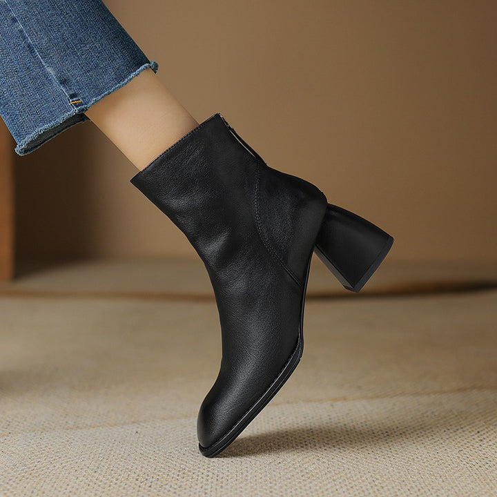 Calisse Genuine Leather Boots