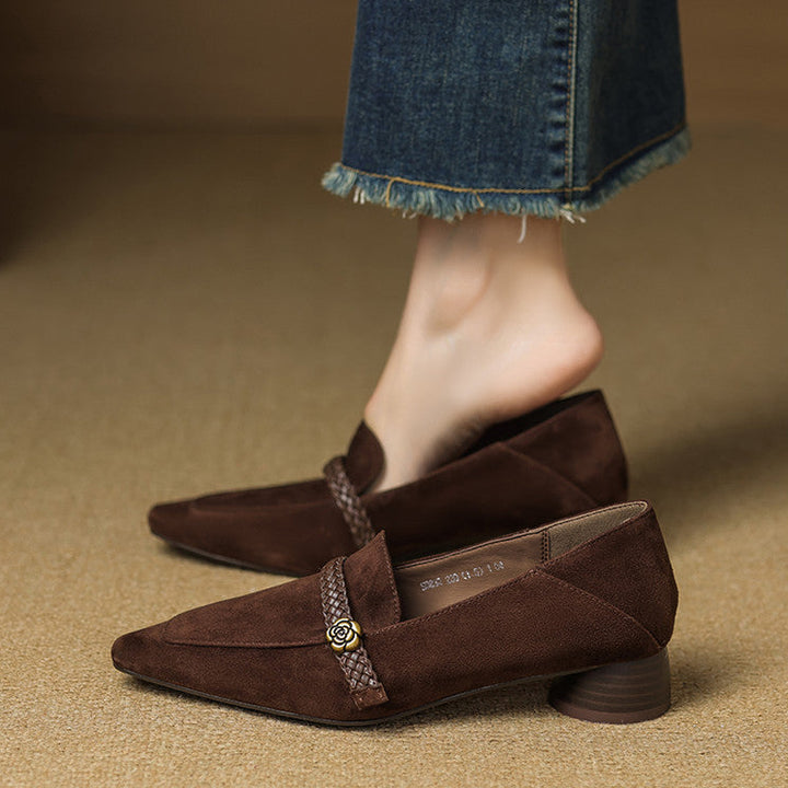 Vimi Genuine Suede Loafers