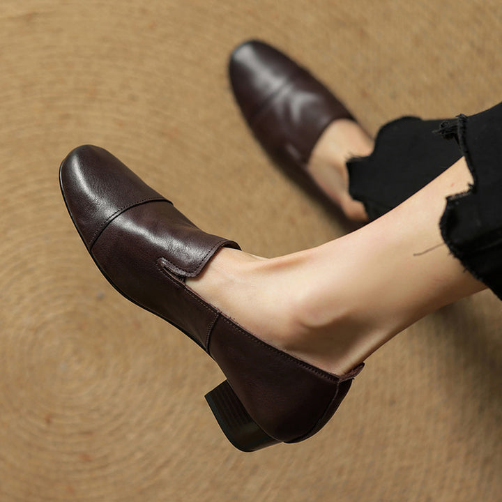 Leena Genuine Leather Loafers