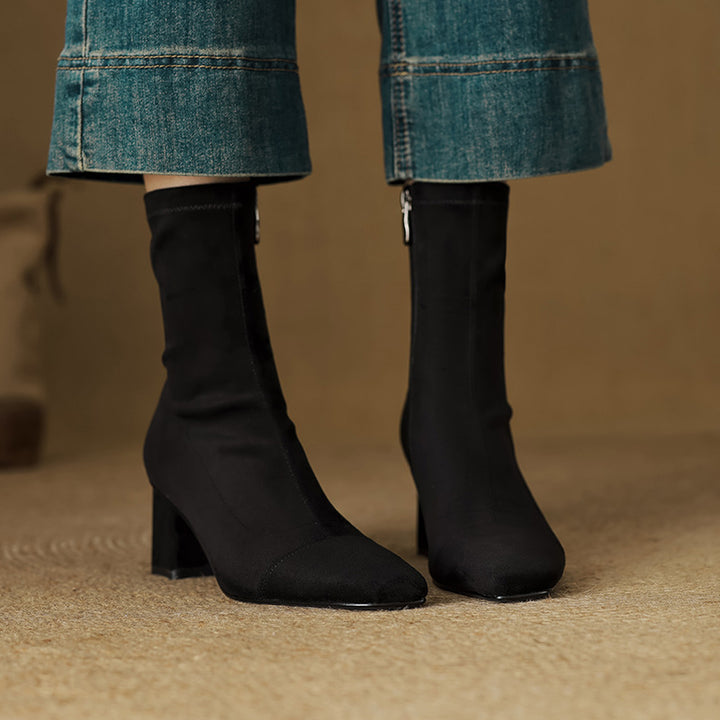 Sari Genuine Suede Boots