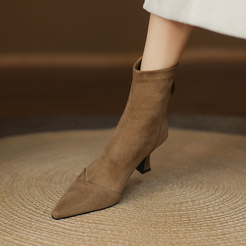 Corvella Genuine Suede Boots