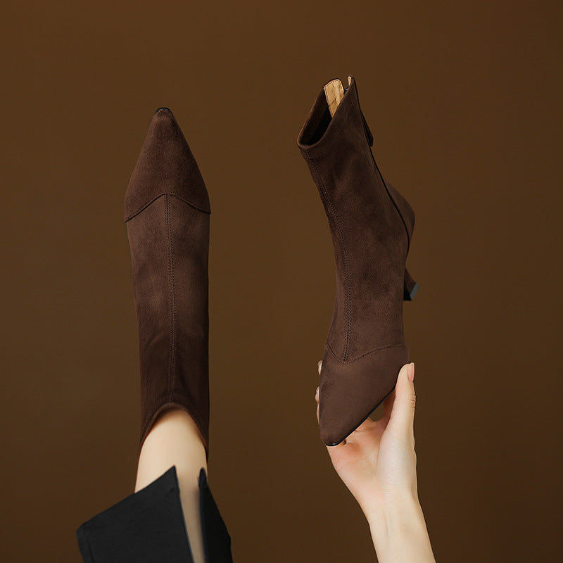 Corvella Genuine Suede Boots