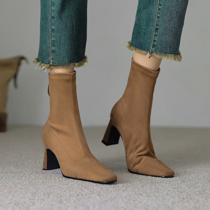Sarona Genuine Suede Boots