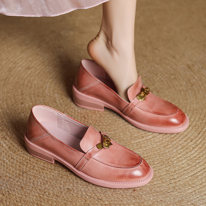 Lena Genuine Leather Loafers