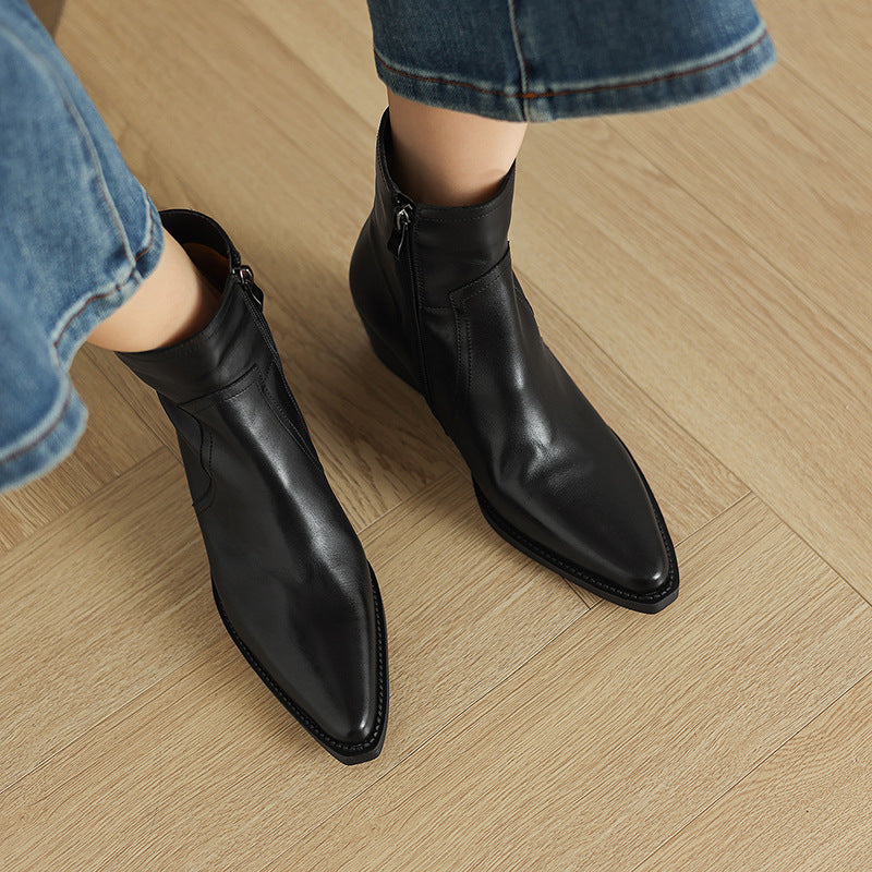 Keluna Genuine Leather Boots