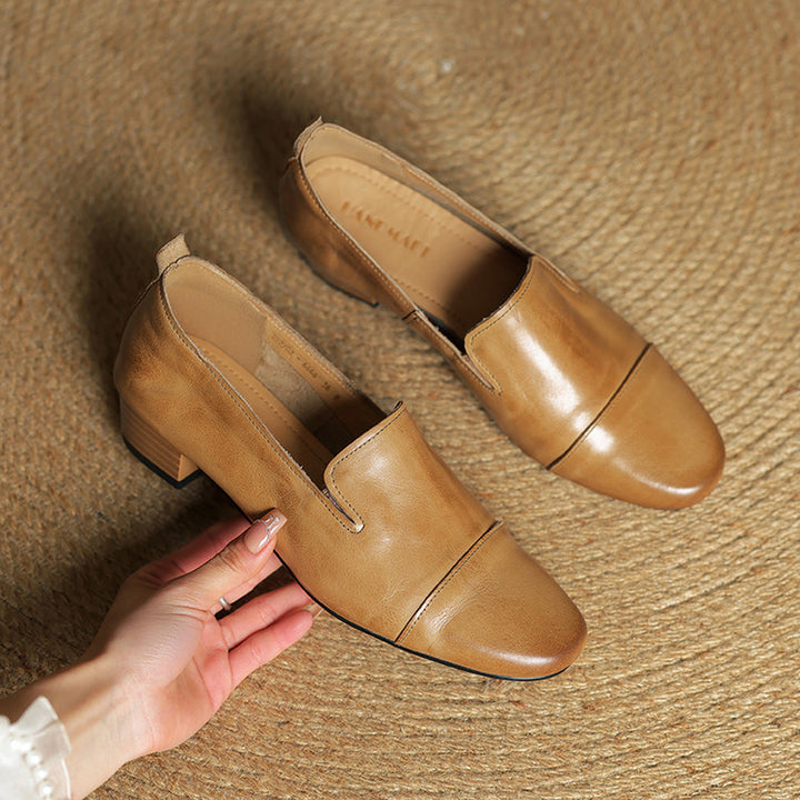 Leena Genuine Leather Loafers