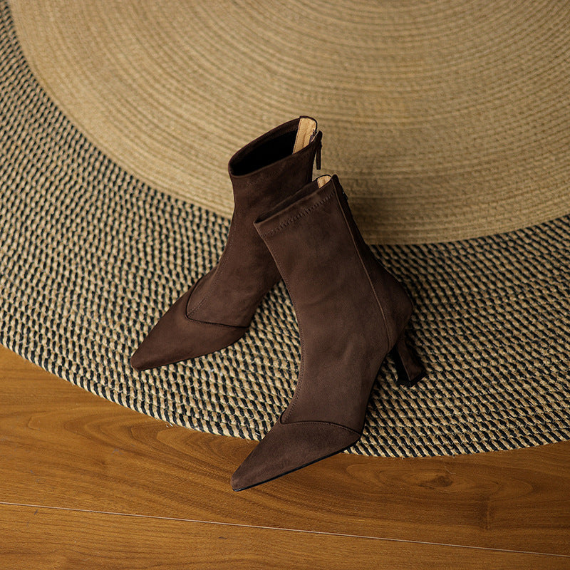 Corvella Genuine Suede Boots